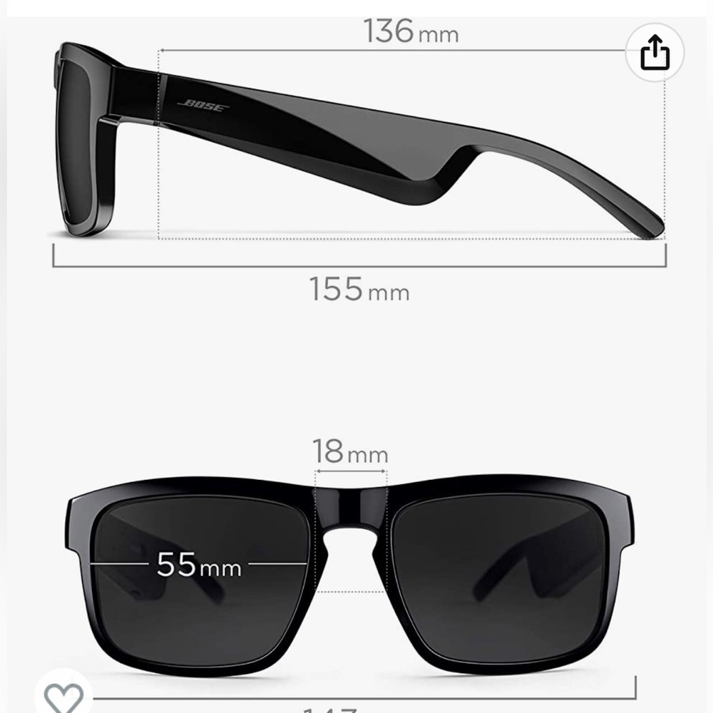 Bose audio sunglasses